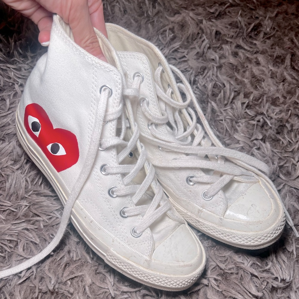 Comme des Garçon converse size 5 mens fits 7.5 women chuck taylor UNISEX